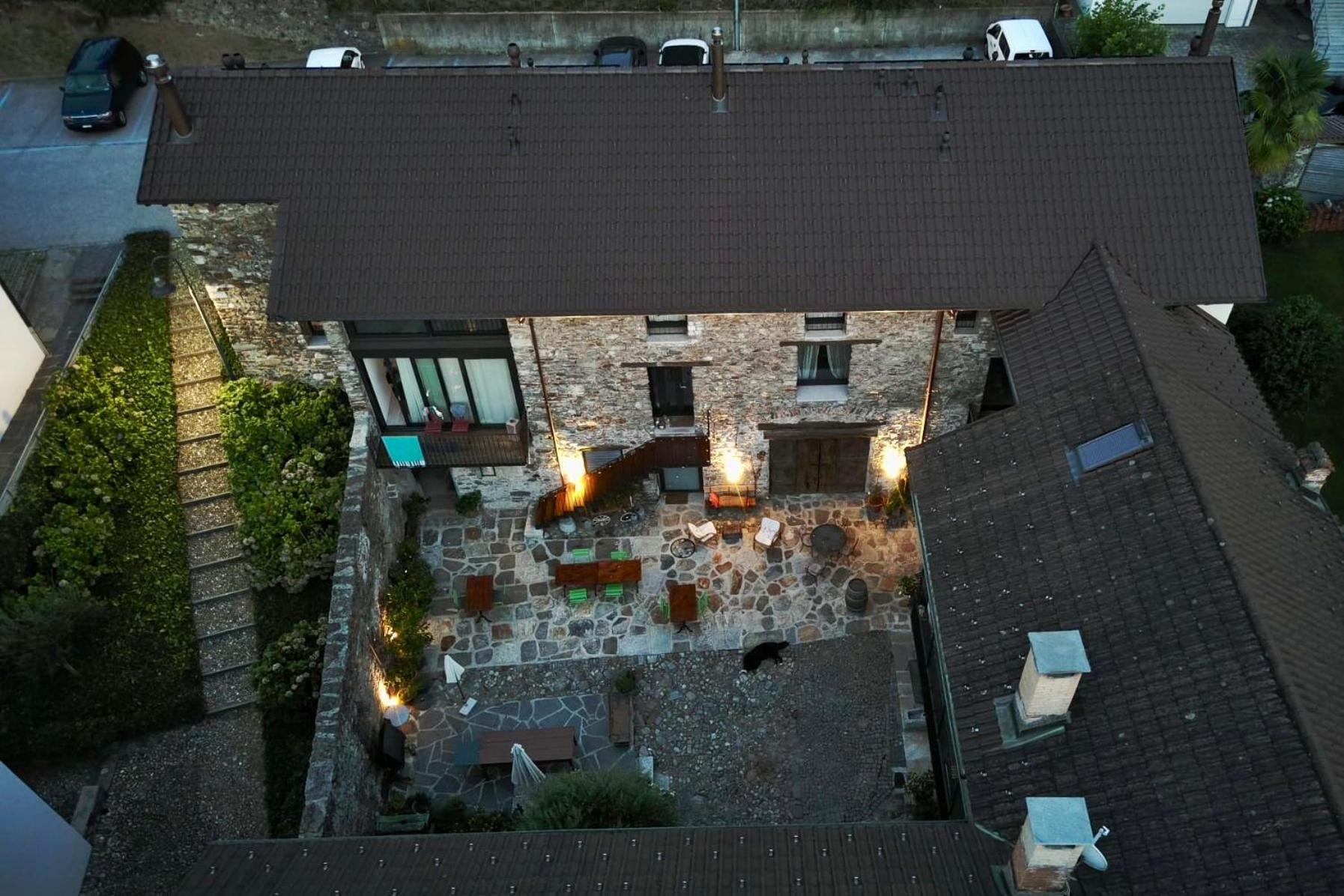 Antica Sosta Dei Viandanti Bed and Breakfast Cadenazzo Buitenkant foto